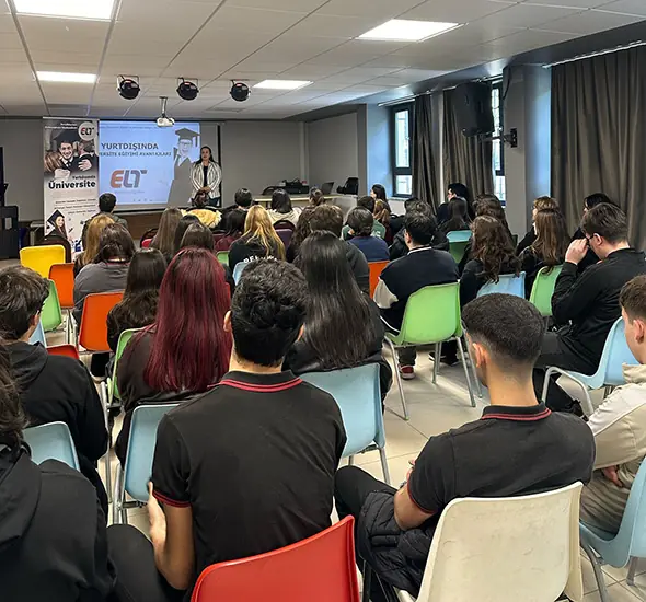 ELT Kocaeli’den Körfez Atatürk Anadolu Lisesinde Yurtdışı Eğitim Semineri