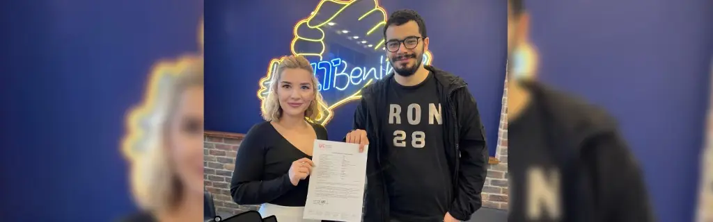 Kaan, UE’de Yazılım Mühendisliği Yüksek Lisansına Başladı!