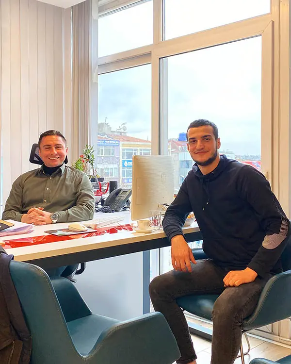Öğrencimize Almanya’da başarılar diliyoruz