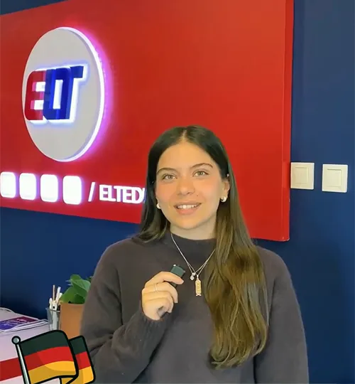 Zeynep, Bremen Üniversitesinde Hazırlık Eğitimine Başladı
