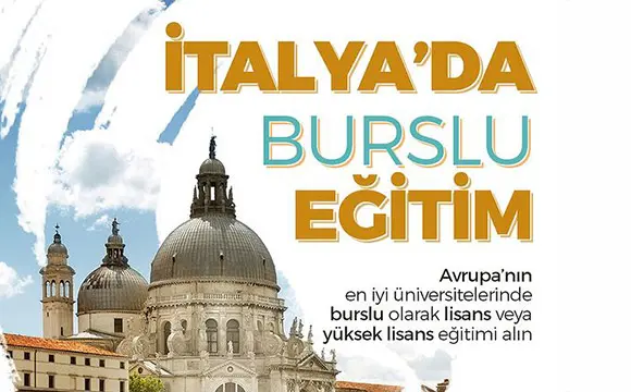 İtalya’da Burslu ve İngilizce Eğitim Fırsatı