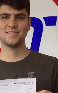 Tolga, Clausthal Teknik Üniversitesi’nden Şartlı Kabul Aldı